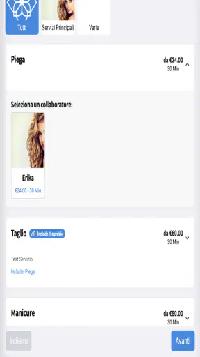 Customer App screenshot