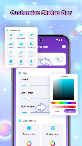 Cute Emoji Battery Widget screenshot