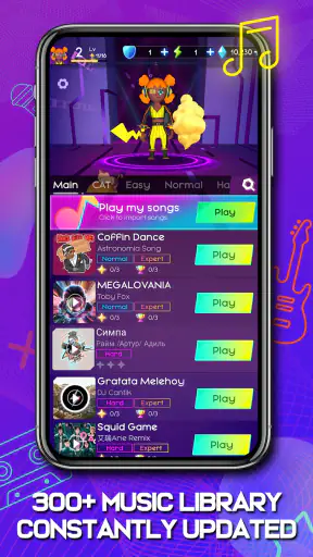 Cyber Surfer:Avventura ritmica screenshot