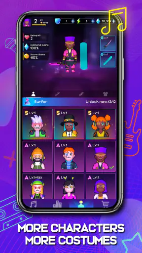 Cyber Surfer:Avventura ritmica screenshot