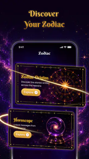 Daily Zodiac & Tarot Spread screenshot