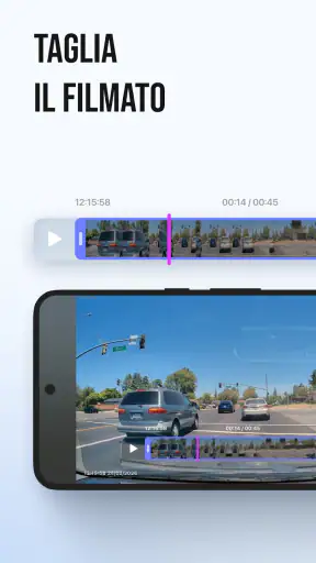 Dash cam: Dashcam screenshot