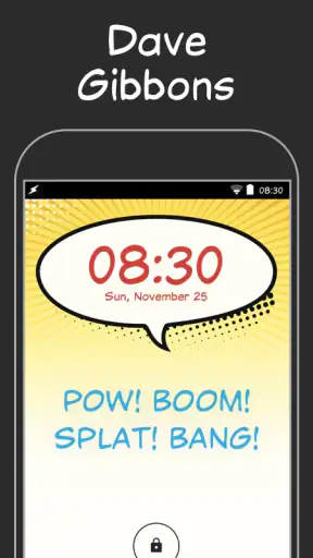 Dave Gibbons Italiano FlipFont screenshot