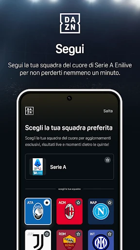 DAZN - Diretta Calcio e Sport screenshot