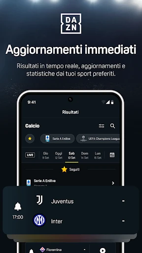 DAZN - Diretta Calcio e Sport screenshot
