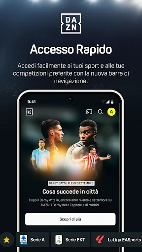 DAZN - Diretta Calcio e Sport screenshot