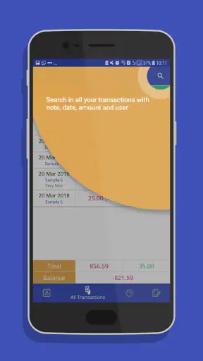 Debit Credit screenshot