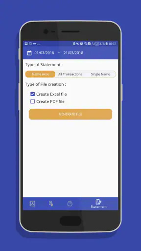 Debit Credit screenshot
