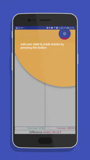 Debit Credit screenshot