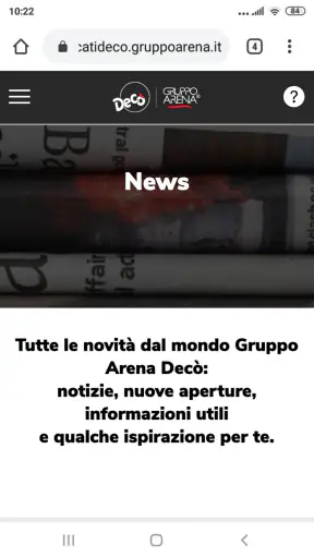 Decò Gruppo Arena screenshot