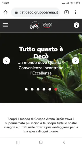Decò Gruppo Arena screenshot
