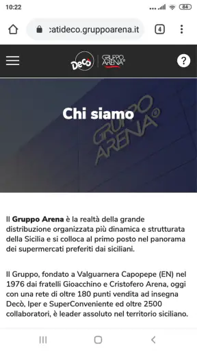 Decò Gruppo Arena screenshot