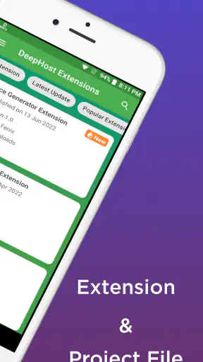 Deep Host Extension screenshot