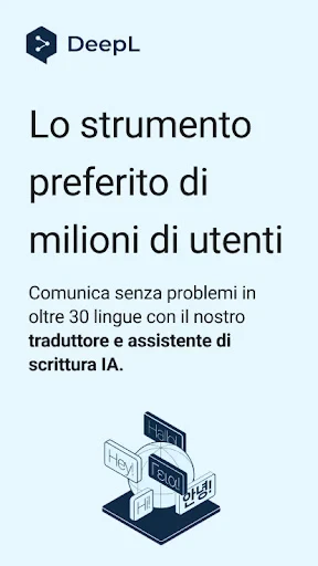 DeepL Traduttore screenshot