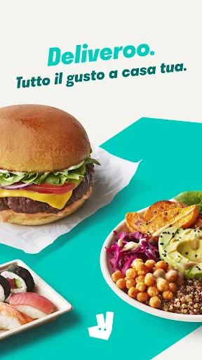 Deliveroo: Cibo e shopping screenshot