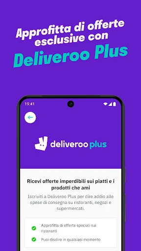 Deliveroo: Cibo e shopping screenshot