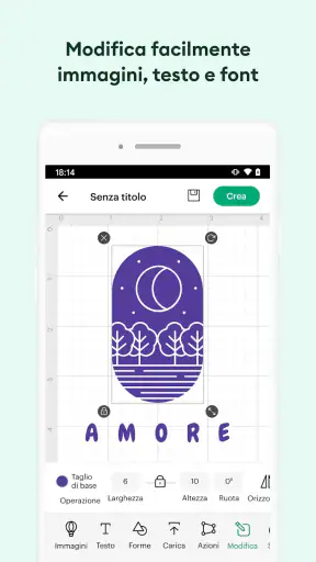 Design Space: DIY con Cricut screenshot