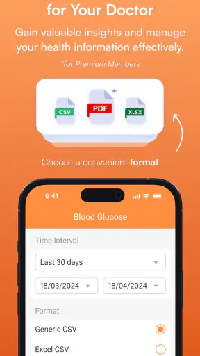Diario glicemico per diabete screenshot
