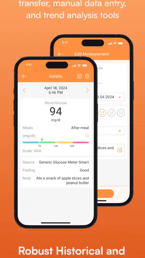 Diario glicemico per diabete screenshot