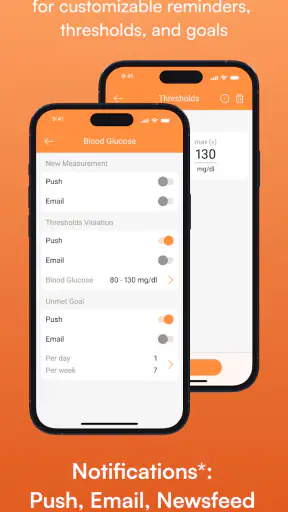 Diario glicemico per diabete screenshot