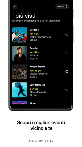 DICE: Eventi dal vivo screenshot