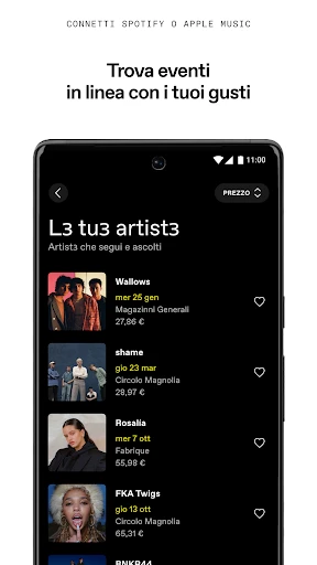 DICE: Eventi dal vivo screenshot