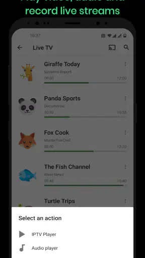 Dimplay: Live Player screenshot