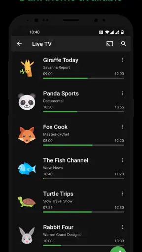Dimplay: Live Player screenshot
