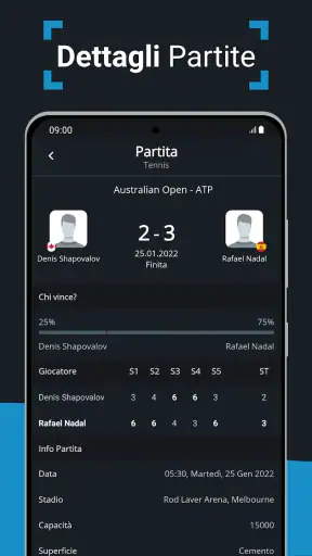Diretta Calcio: SoccerDesk screenshot