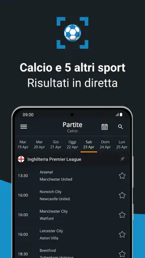 Diretta Calcio: SoccerDesk screenshot