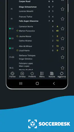 Diretta Calcio: SoccerDesk screenshot
