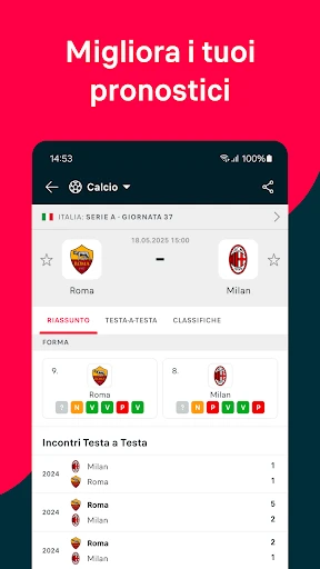 Diretta: Risultati Live & News screenshot