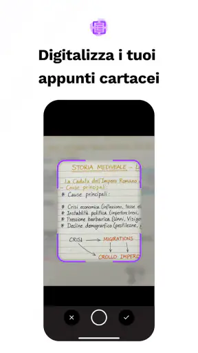 Docsity AI: appunti smart screenshot