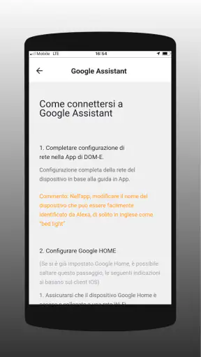 dom-e Beghelli screenshot