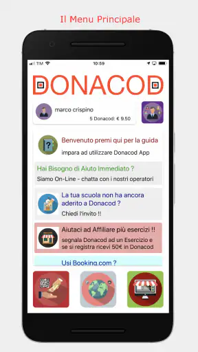 Donacod screenshot
