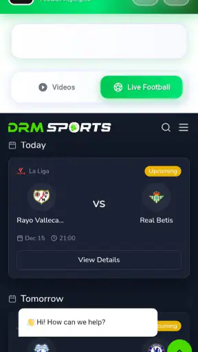 DRM Sport - Live Scores screenshot