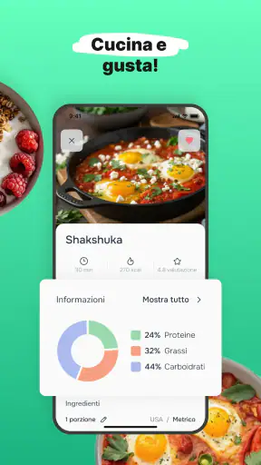 Eatr・AI Piano pasti & Dieta screenshot