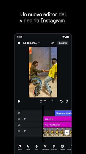 Edits, un'app di Instagram screenshot