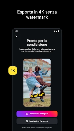 Edits, un'app di Instagram screenshot