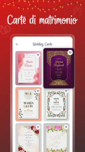 Elegante Invito Carta Creatore screenshot