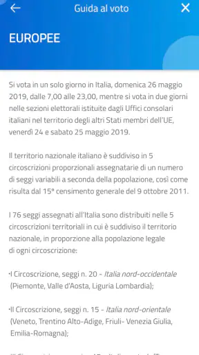 Eligendo Mobile screenshot