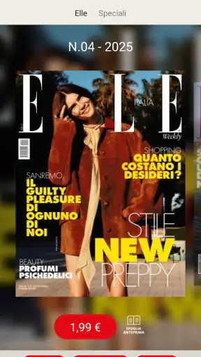 Elle Italy screenshot