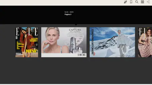 Elle Italy screenshot
