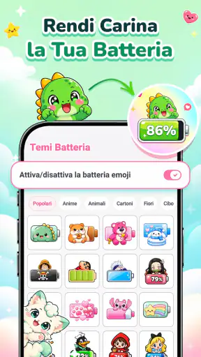 Emoji Battery: Status Bar Icon screenshot