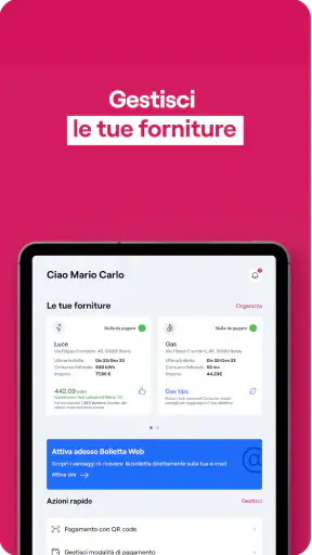 Enel Energia screenshot