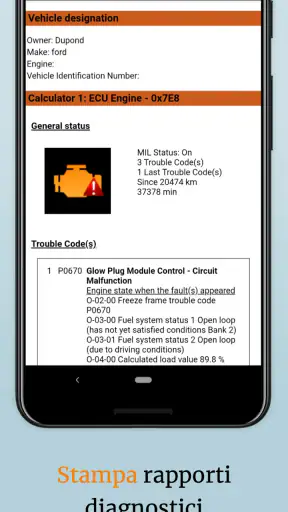EOBD Facile: OBD 2 Car Scanner screenshot