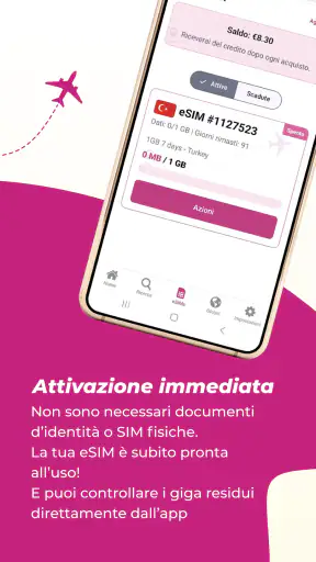 Quibity: Viaggio by eSIM.sm screenshot