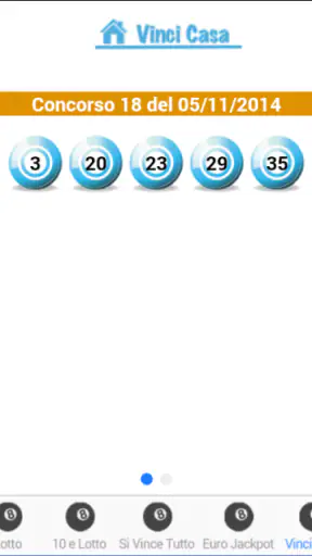 Estrazioni Lotto screenshot