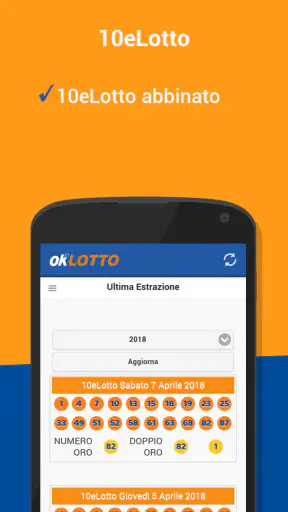 Estrazioni Lotto e 10eLotto screenshot