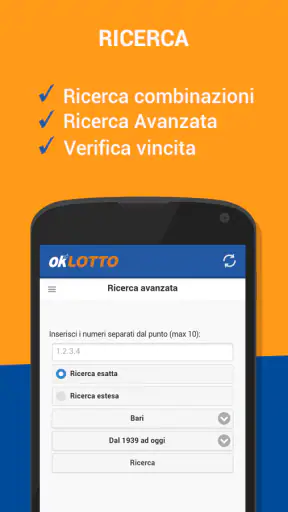 Estrazioni Lotto e 10eLotto screenshot